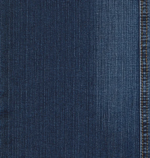 ブルー ジーンズ デニムのテクスチャ — ストック写真