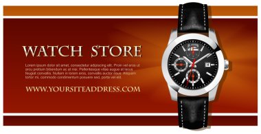 Watch Store Card clipart