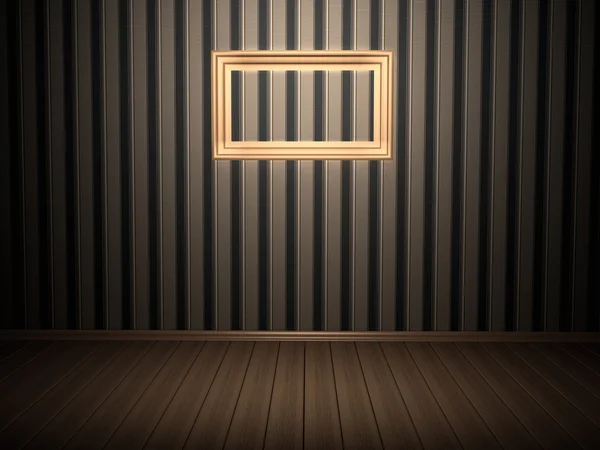 Zimmer mit Rahmen — Stockfoto