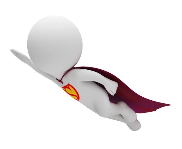 3d piccolo - superman — Foto Stock