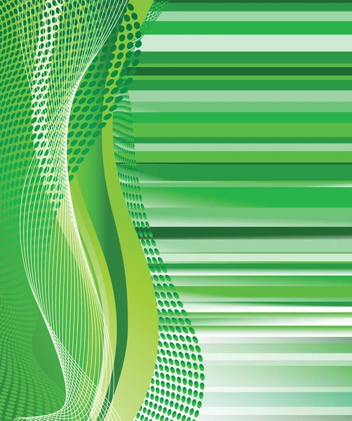 Abstrakter Grüner Hintergrund Vektorillustration — Stockvektor