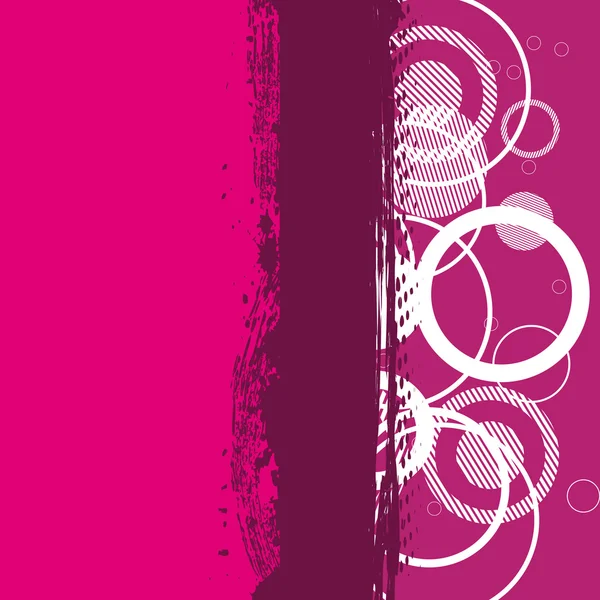 抽象 grunge 粉红横幅 — 图库矢量图片