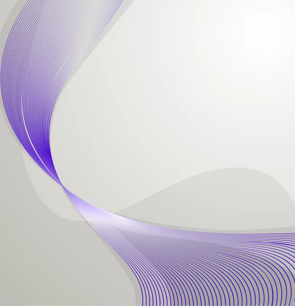 Des vagues bleues abstraites - projet pour les entreprises - cartes. eps10 — Image vectorielle