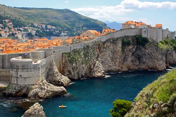 Dubrovnik cidade velha, Croácia — Fotografia de Stock