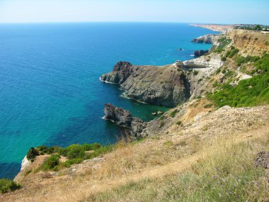 fiolent cape, Kırım, Ukrayna