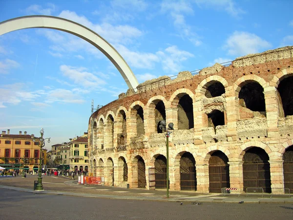 Verona Arena, Italia – stockfoto
