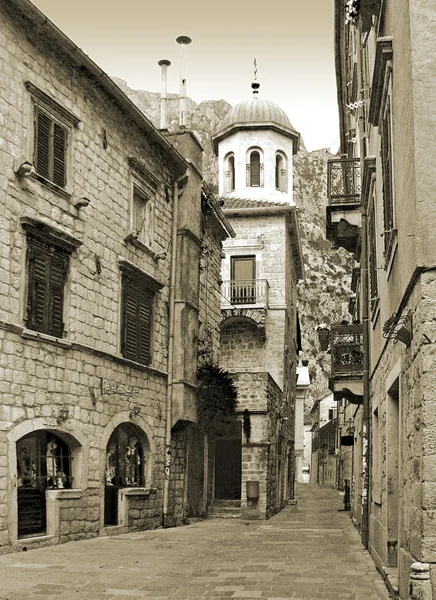 Oude stad van Kotor, montenegro — Stockfoto