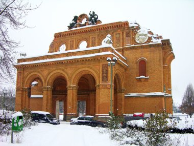 Anhalter Bahnhof, Berlin clipart