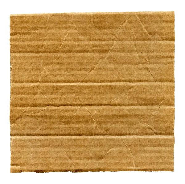 Cardboard isolated — Stock Photo, Image