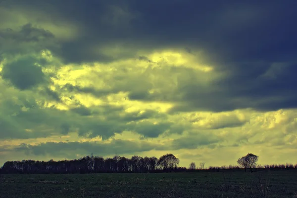 stock image Cloudy view