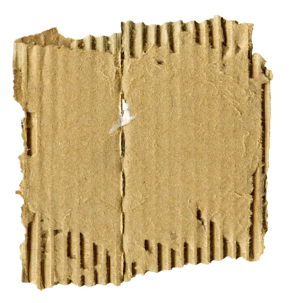 Порванный картон — стоковое фото