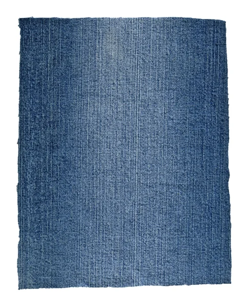 Modré džíny, samostatný — Stock fotografie