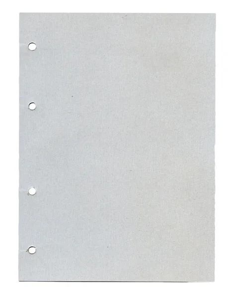 Papír s otvory — Stock fotografie