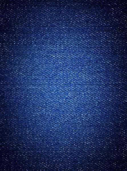 Linnen Gestreepte Textuur Blauwe Denim Stof Achtergrond — Stockfoto