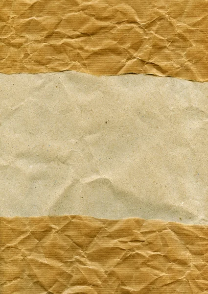 Текстурированная Скомканная Бумага Натурального Волокна — стоковое фото