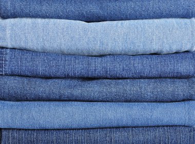 Jeans stack background clipart