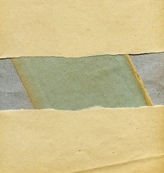 Torn dirty paper — Stock Photo, Image