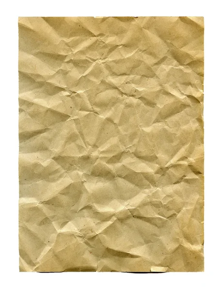 Papier na białym tle — Zdjęcie stockowe