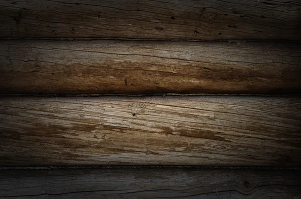 Grunge trä loggar — Stockfoto
