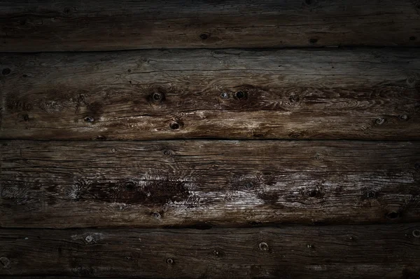 Grunge houten logboeken — Stockfoto