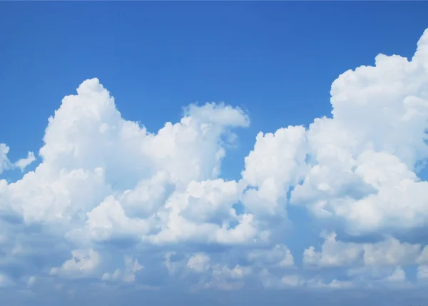 Gomolyfelhő Gyapjas Felhők — Stock Fotó