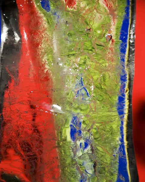 Тающий Лёд Отражающая Текстура Фона — стоковое фото