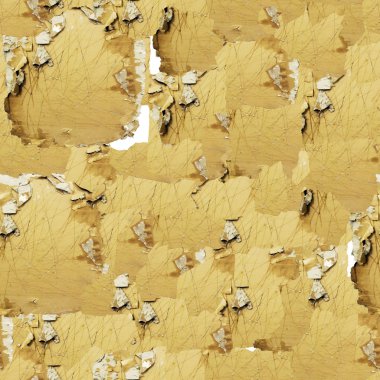 Old gypsum plasterboard. Cracked wall for seamless texture clipart