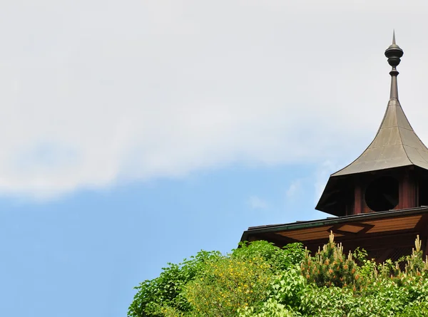 Pawilon chiński na wzgórze zamkowe w graz, austria — Zdjęcie stockowe