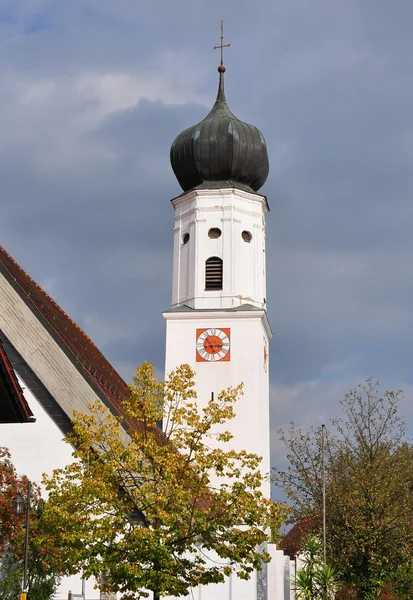 Iglesia de San Martín en Miltach, Baviera, Alemania — Foto de Stock