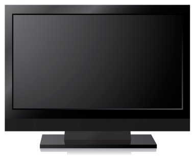 Siyah LCD, LED, Plasma TV Ekranı