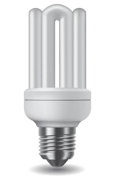 Energy saving light bulb — Stock Vector