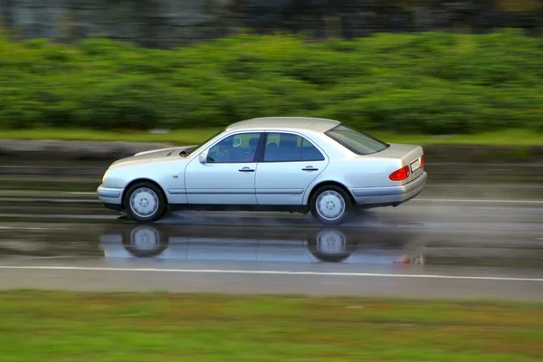 stock image Driving at rain