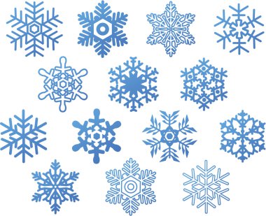 Snowflakes clipart