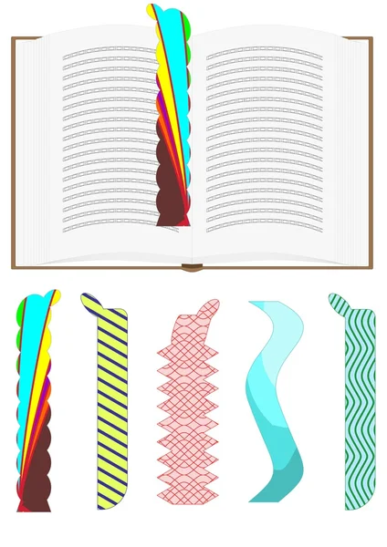 Bookmarks. — Stock Vector