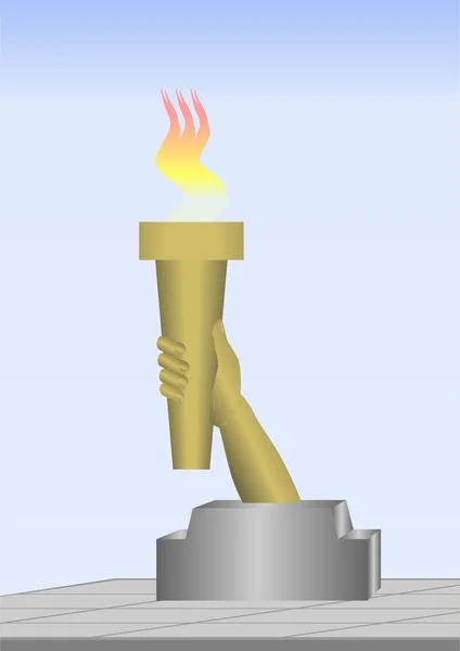 Torche. — Image vectorielle