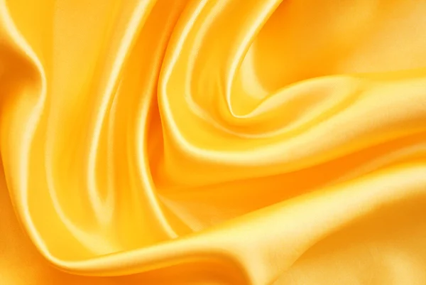 stock image Smooth elegant golden silk as background