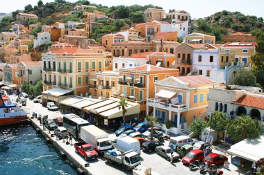 Greece. Island Symi clipart