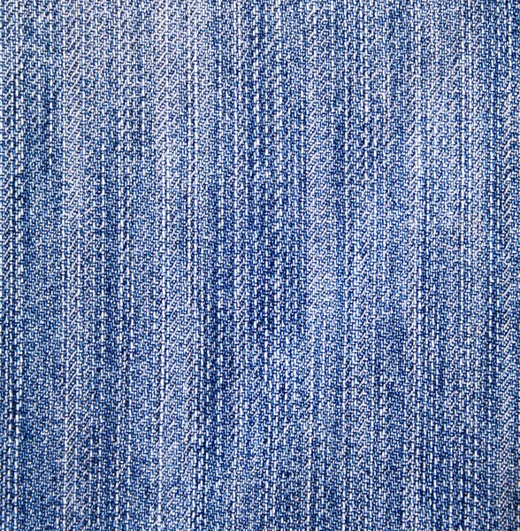 Blue jeans fabric as background — Stock Photo, Image