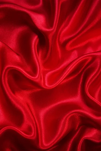 Sutra merah halus elegan sebagai latar belakang — Stok Foto