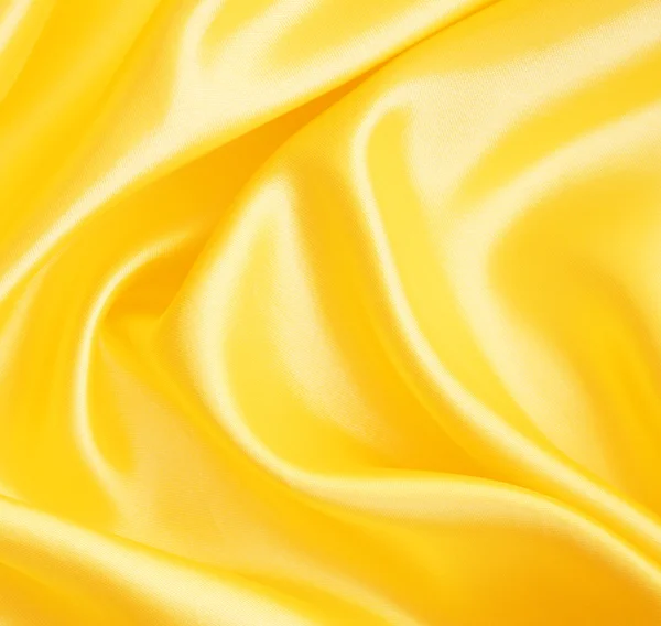 Seda dourada elegante lisa — Fotografia de Stock