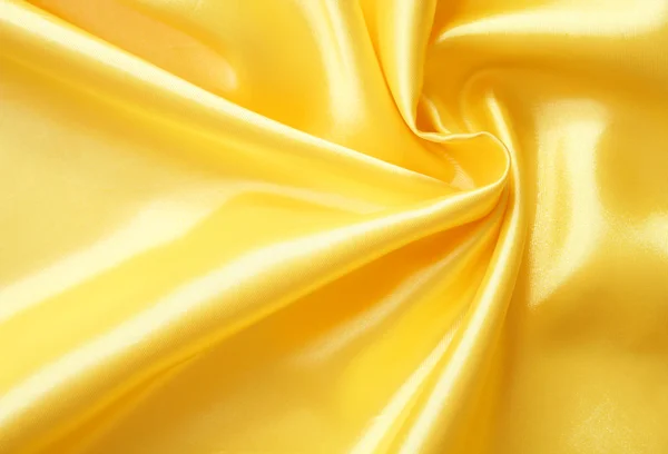 stock image Smooth elegant golden silk as background