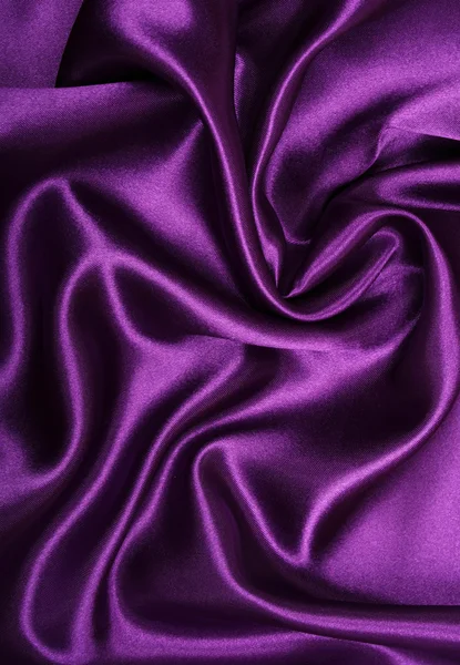 Liscio elegante seta lilla come sfondo — Foto Stock