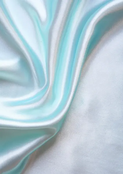Smooth Elegant Blue Silk Background — Stock Photo, Image