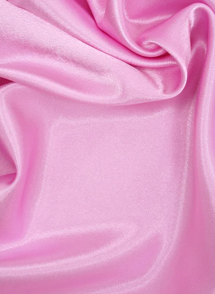배경으로 부드러운 우아한 핑크 실크 — 스톡 사진