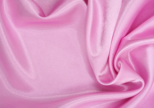Smidig Elegant Rosa Silke Kan Använda Som Bakgrund — Stockfoto