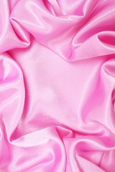 Liso Elegante Seda Rosa Puede Utilizar Como Fondo — Foto de Stock