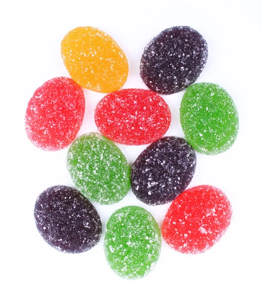 Цветные конфеты желе в качестве фона — стоковое фото