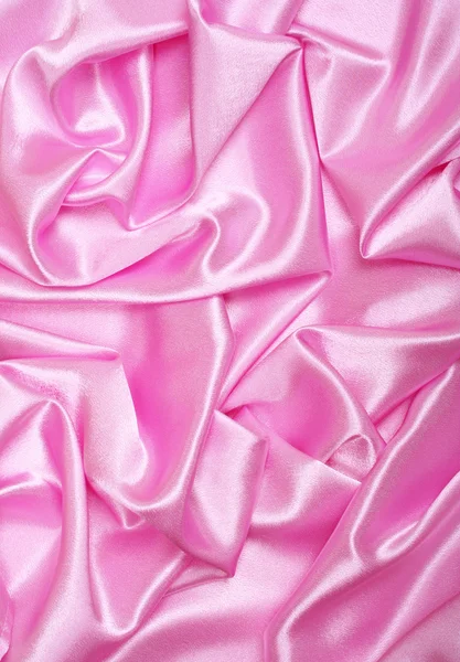 Seda rosa elegante suave como fundo — Fotografia de Stock