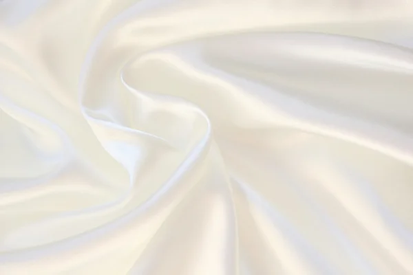 Gladde Elegante Witte Zijde Kan Worden Gebruikt Als Achtergrond — Stockfoto