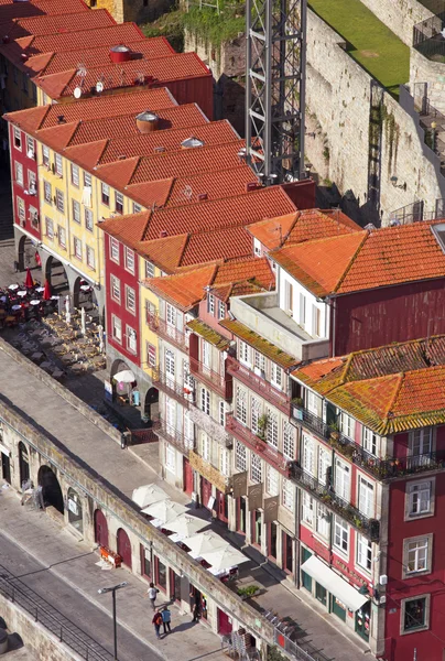 Portugal. Ciudad de Oporto. Antigua parte histórica de Oporto — Foto de Stock